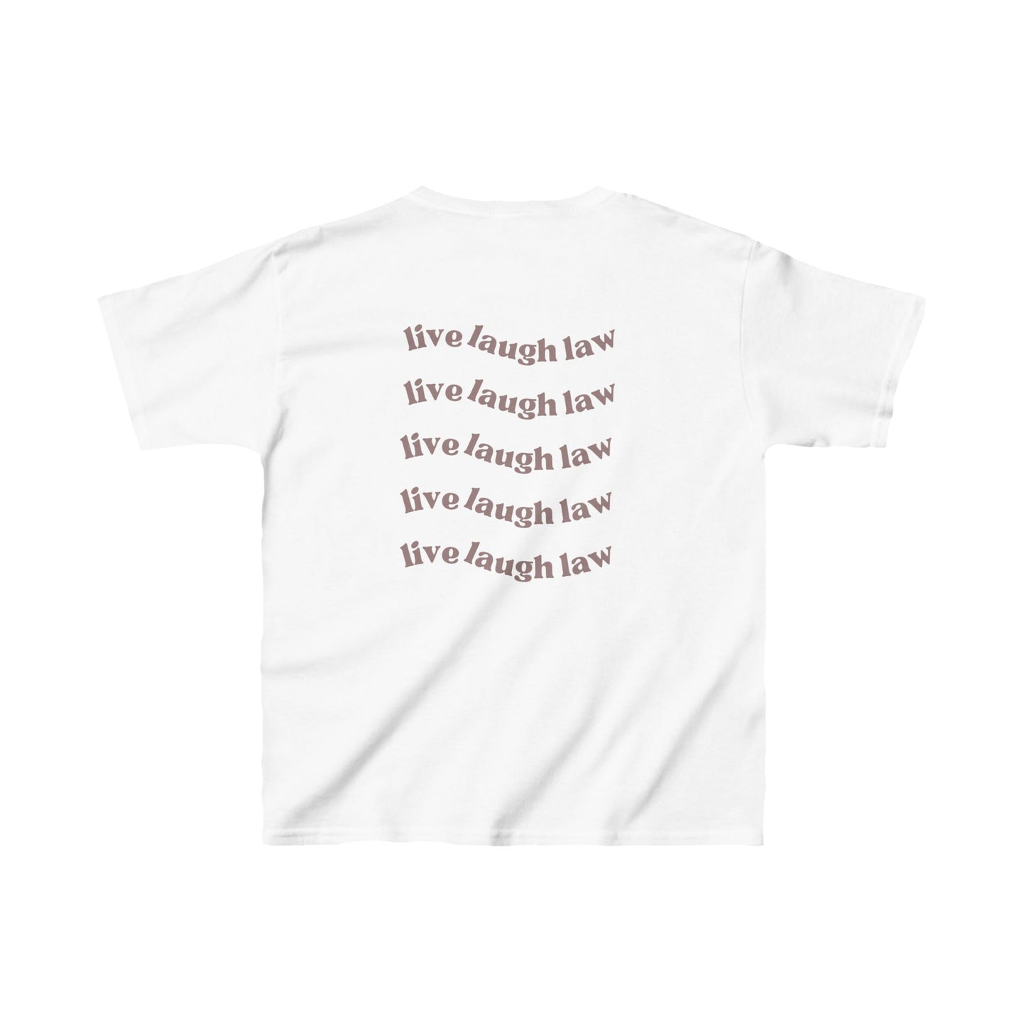 “live laugh law” Baby-Tee