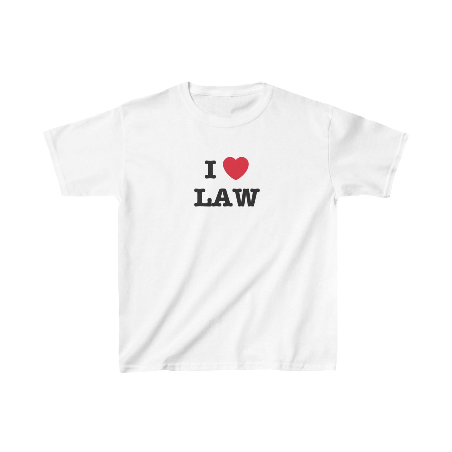"I LOVE LAW" Baby-Tee