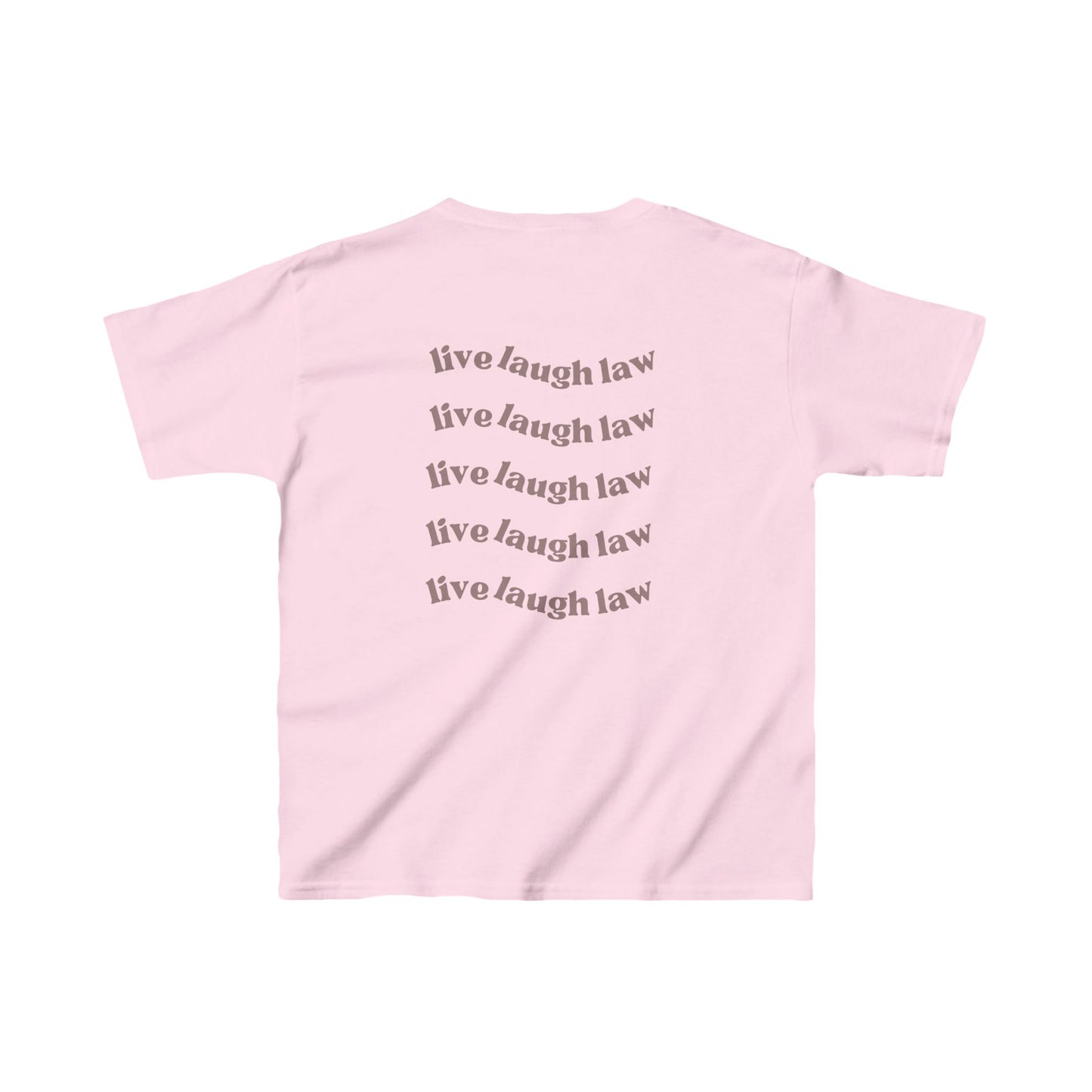 “live laugh law” Baby-Tee